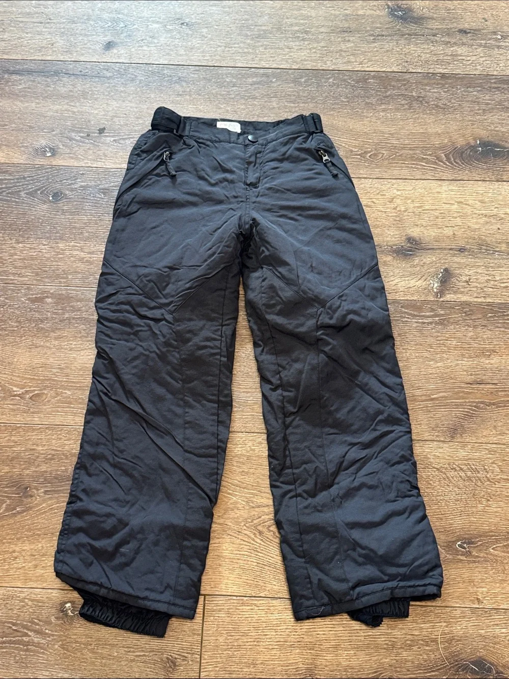 Children’s place black snow pants 8